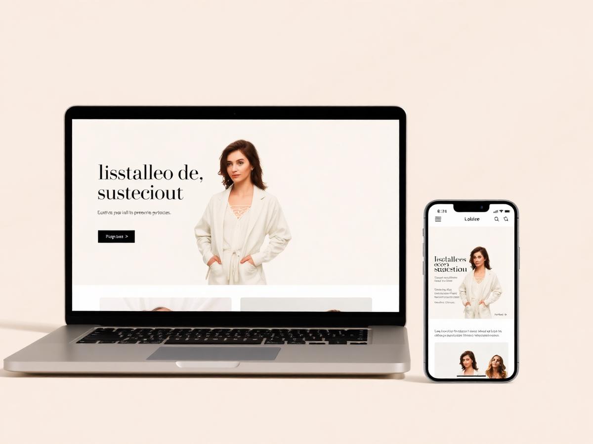 Fashion ecommerce storefront